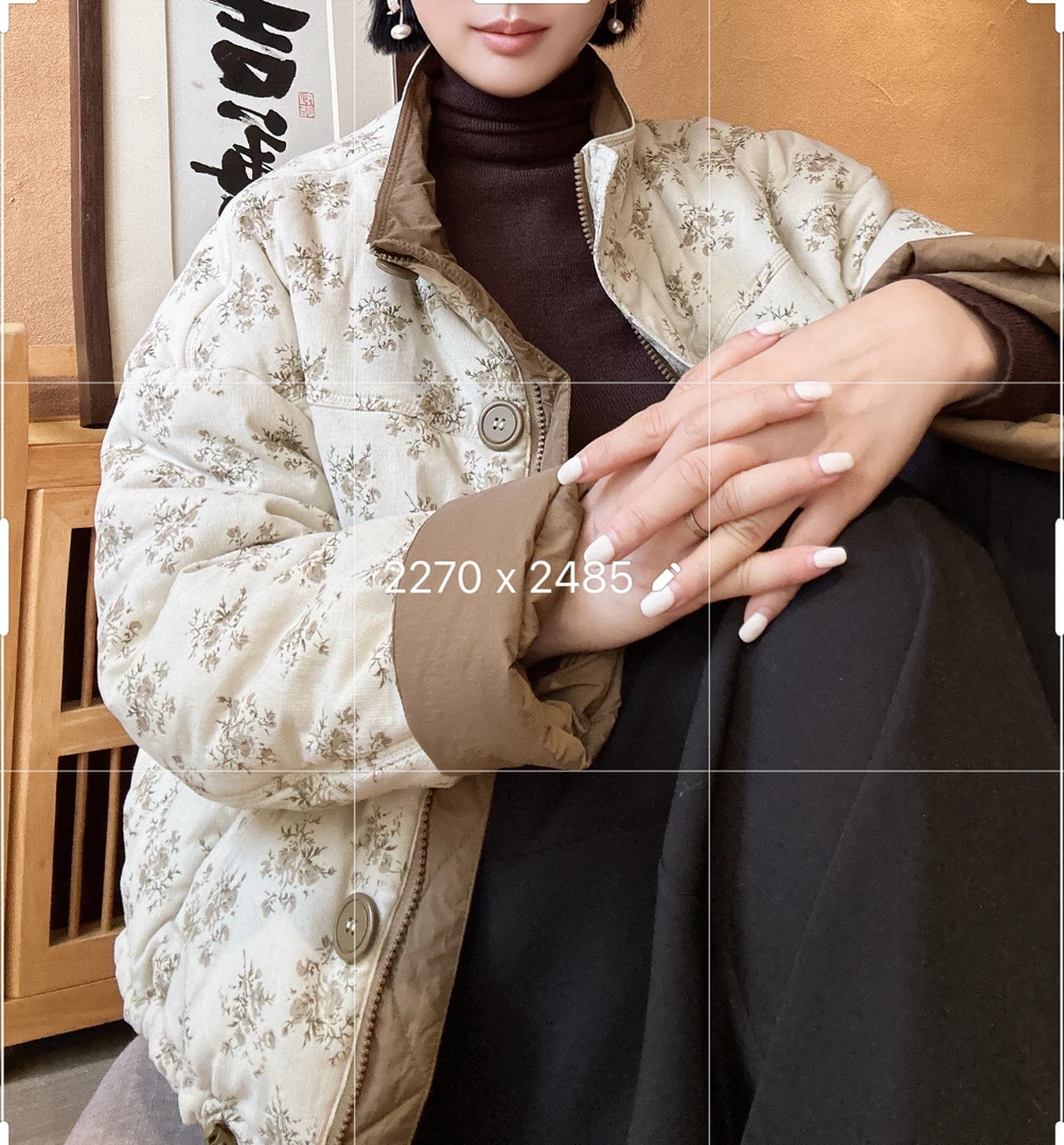 【莫奈花园】韩国订单糯米棉暖绒绒上衣68258