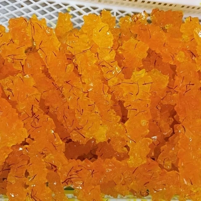 新疆和田调味西红花黄冰糖手工制作滋补泡茶养身散装