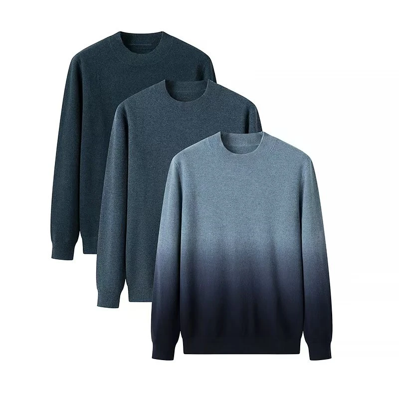 孤品A301-A500男士秋冬休闲长袖圆领毛衣针织