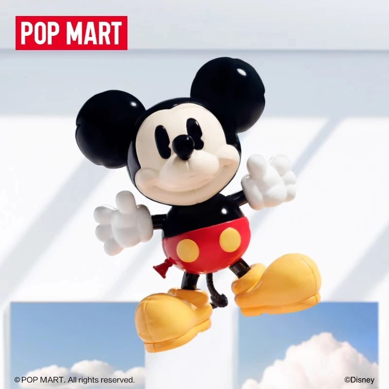 正版 POP MART 泡泡玛特 迪士尼周年米奇好奇无界系列手办盲盒