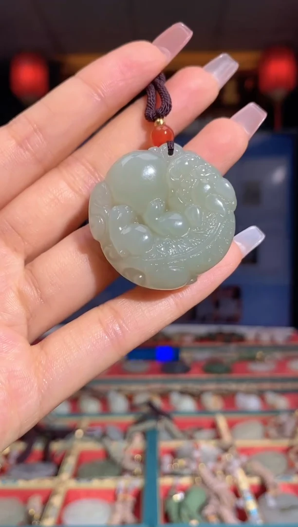 【闪购商品】和田玉颈饰未镶嵌有求必应