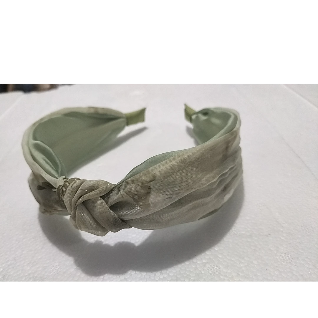 发箍手工气质时尚百搭简约轻奢网纱缎面温柔韩版