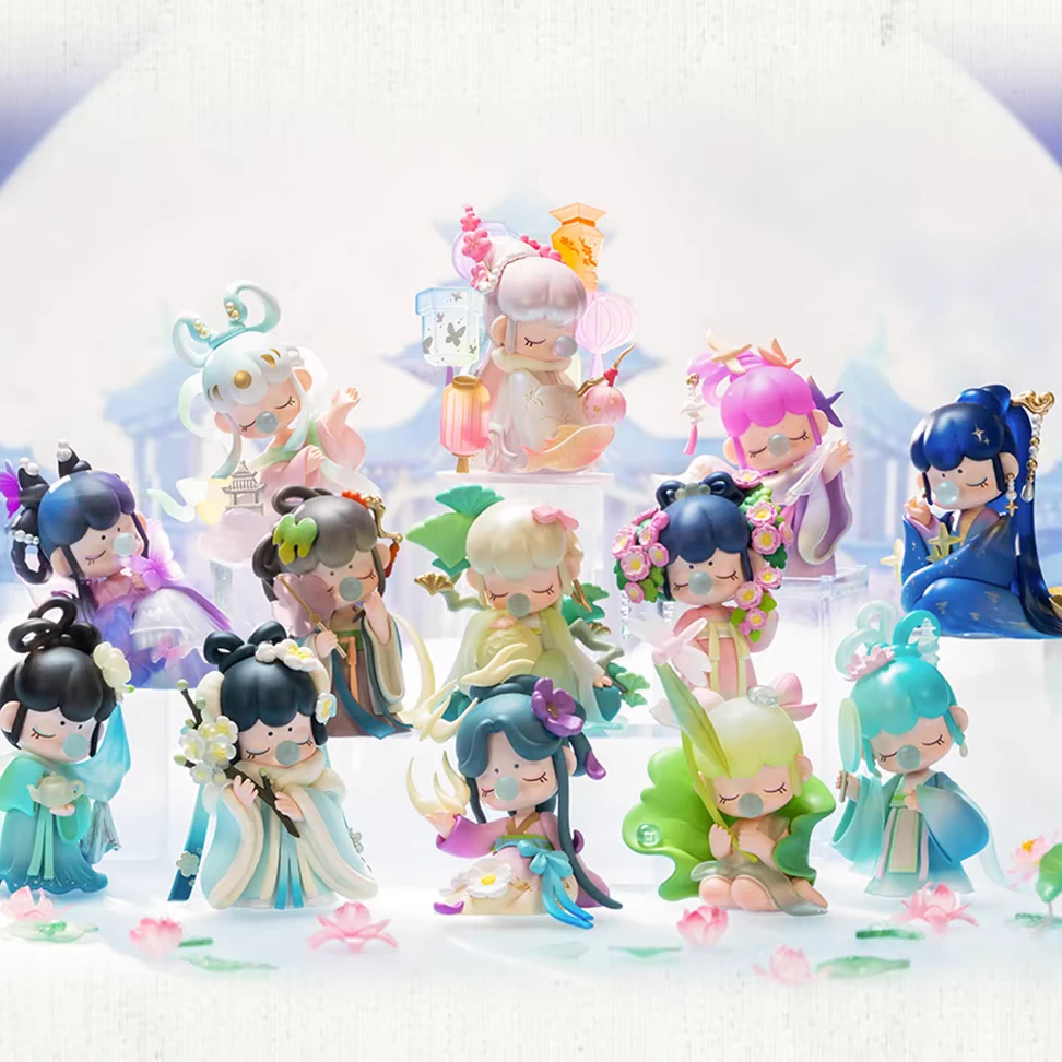 【拆盒】Nanci诗情画意系列盲盒潮玩手办