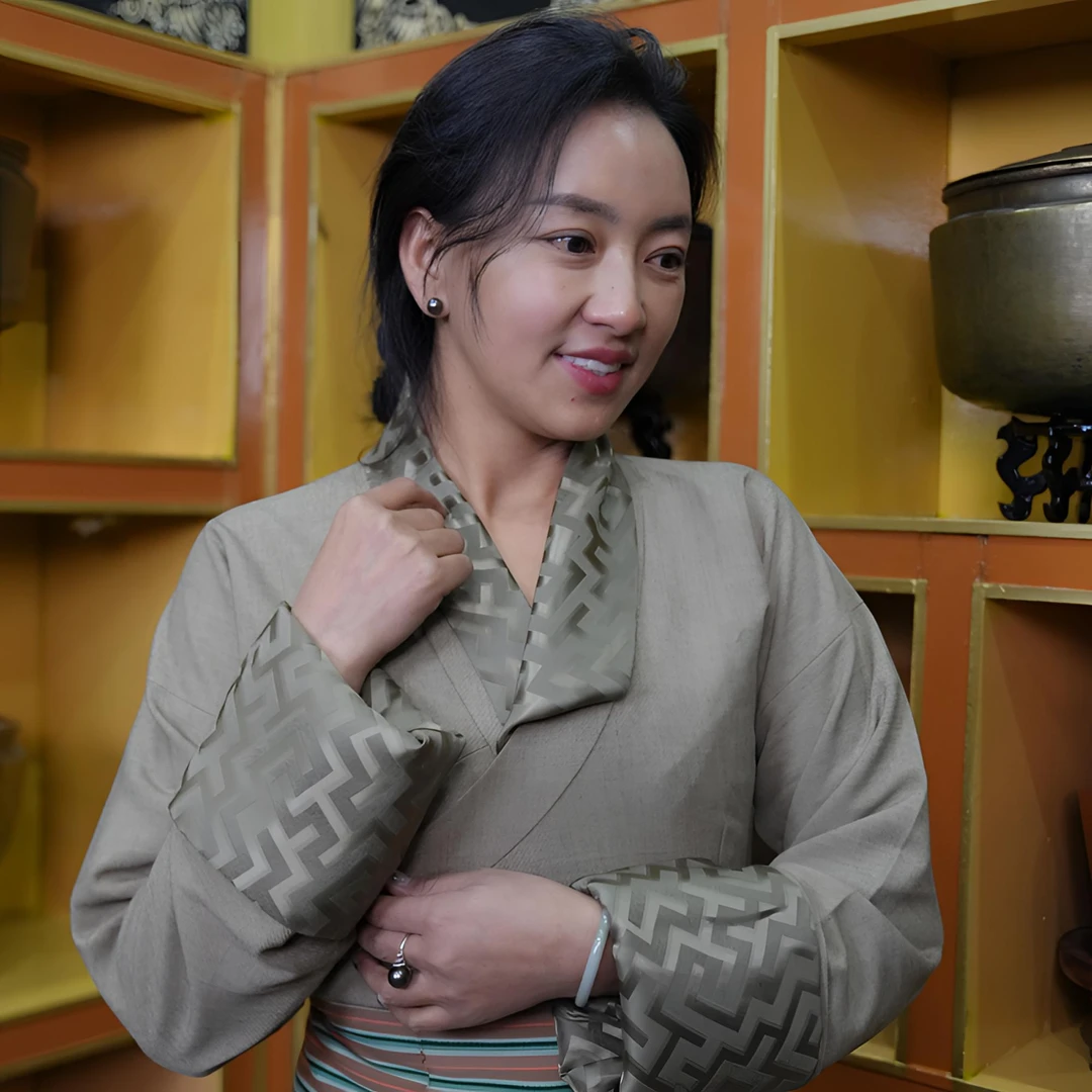 民族服传统藏袍拉萨服四季款民族风藏式女款传统好看更美丽