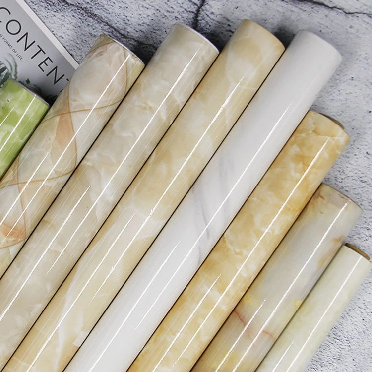 卫生间防水贴纸墙贴墙纸自粘防潮防霉厨房厕所墙面仿大理石瓷砖贴