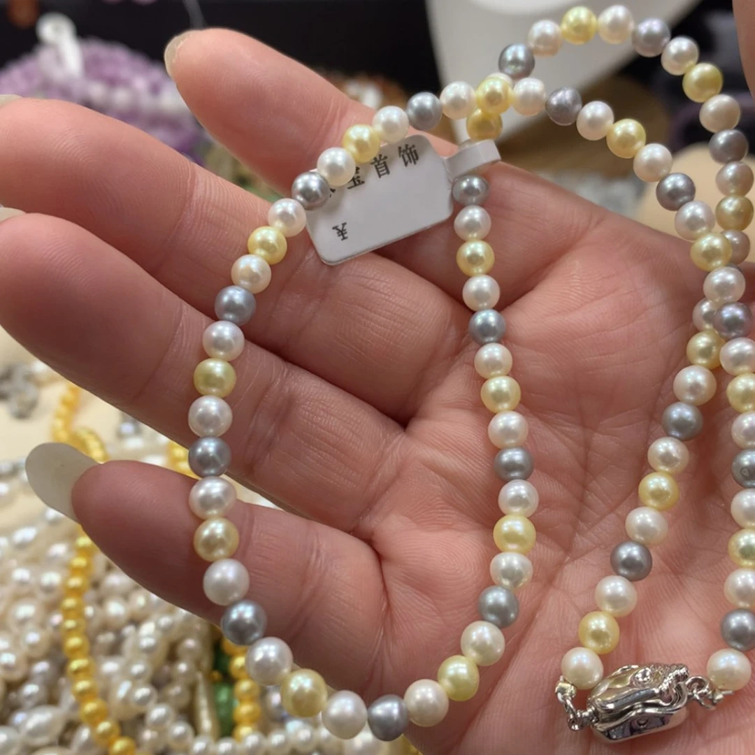 【闪购商品】淡水珍珠手链未镶嵌J****?