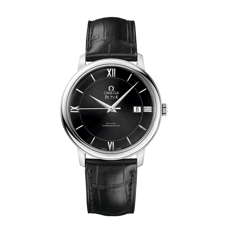 99新 Omega/欧米茄 碟飞424.13.40.20.01.001 简约黑盘经典男款表