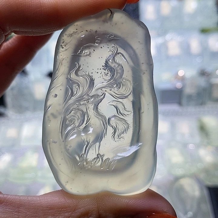 蛇纹石玉颈饰未镶嵌E*A,