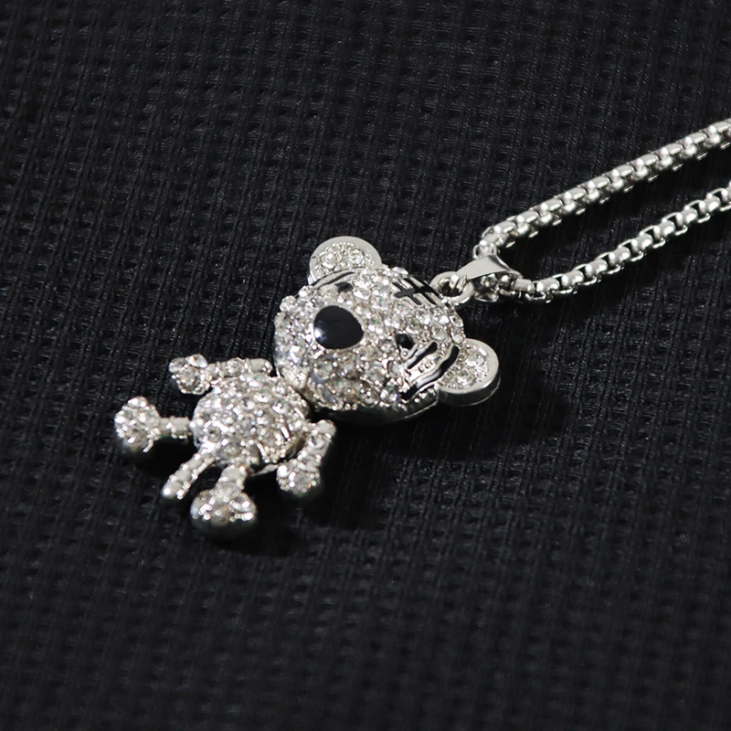 山大王经典虎高定版本Chaopai毛衣针织衫吊坠