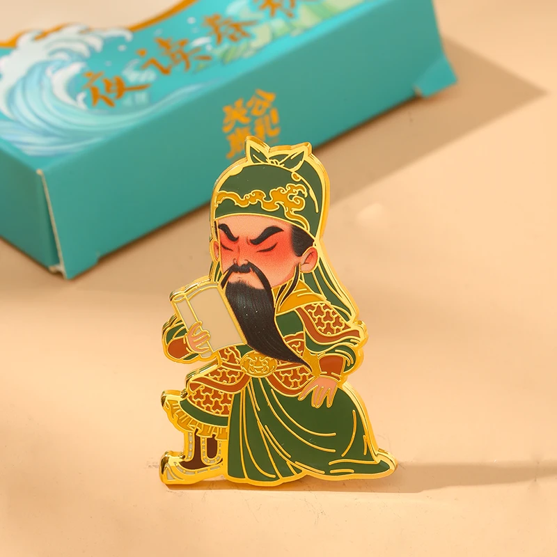 晋礼关公文创文武关公冰箱贴创意家居饰品礼物磁性文创纪念品