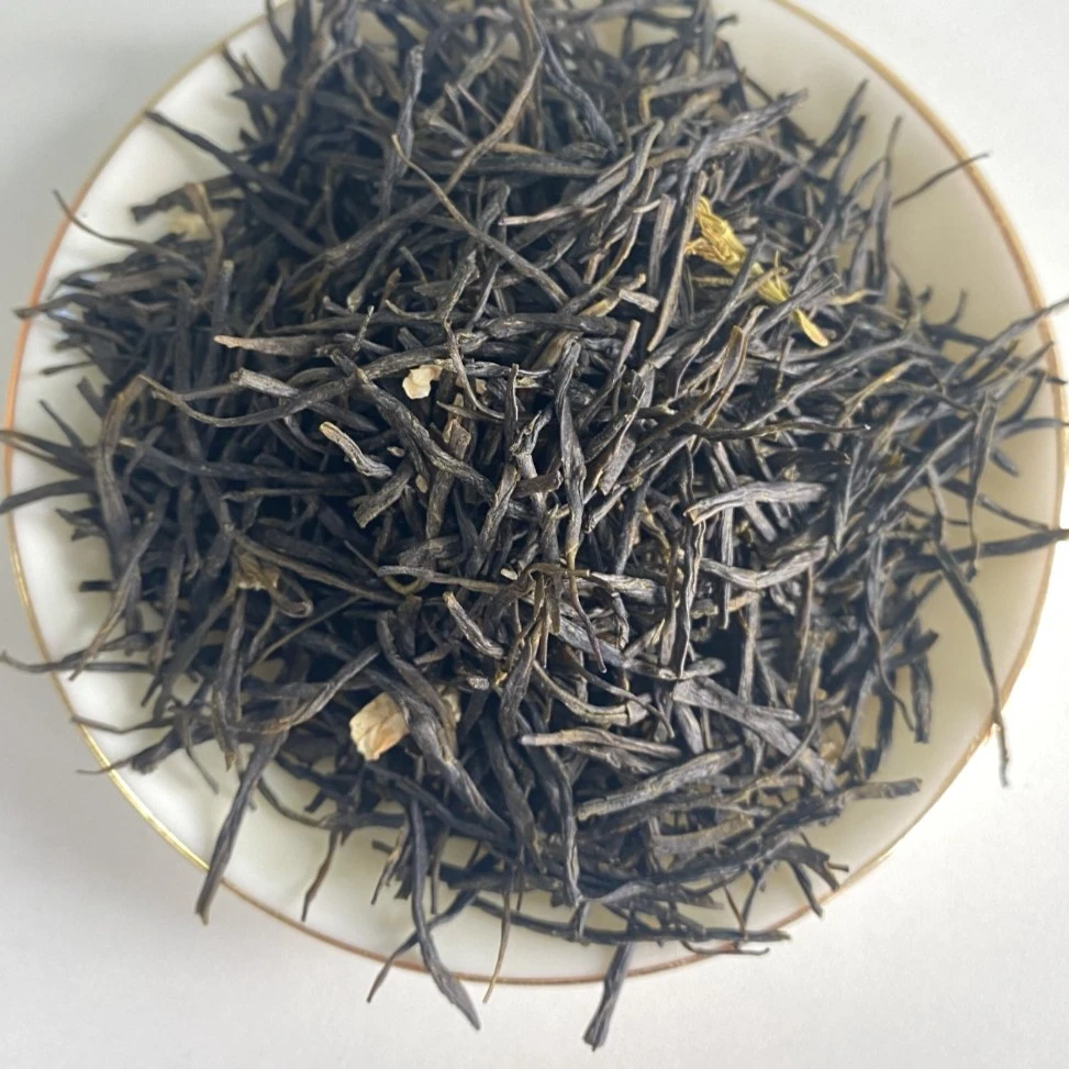茉莉花茶（黑美人）浓香，四窨一提，品味自然，香气四溢。新鲜精品茶香