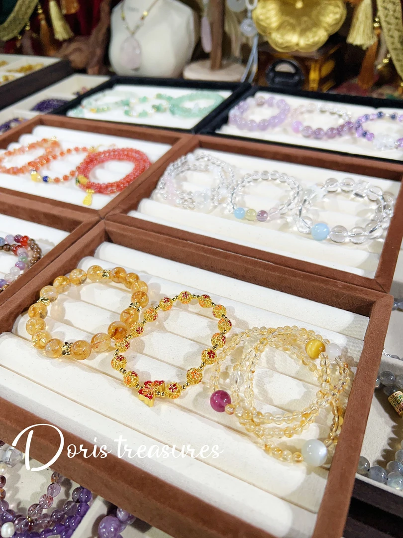 2.18水晶手链 多样性发颜色微差1