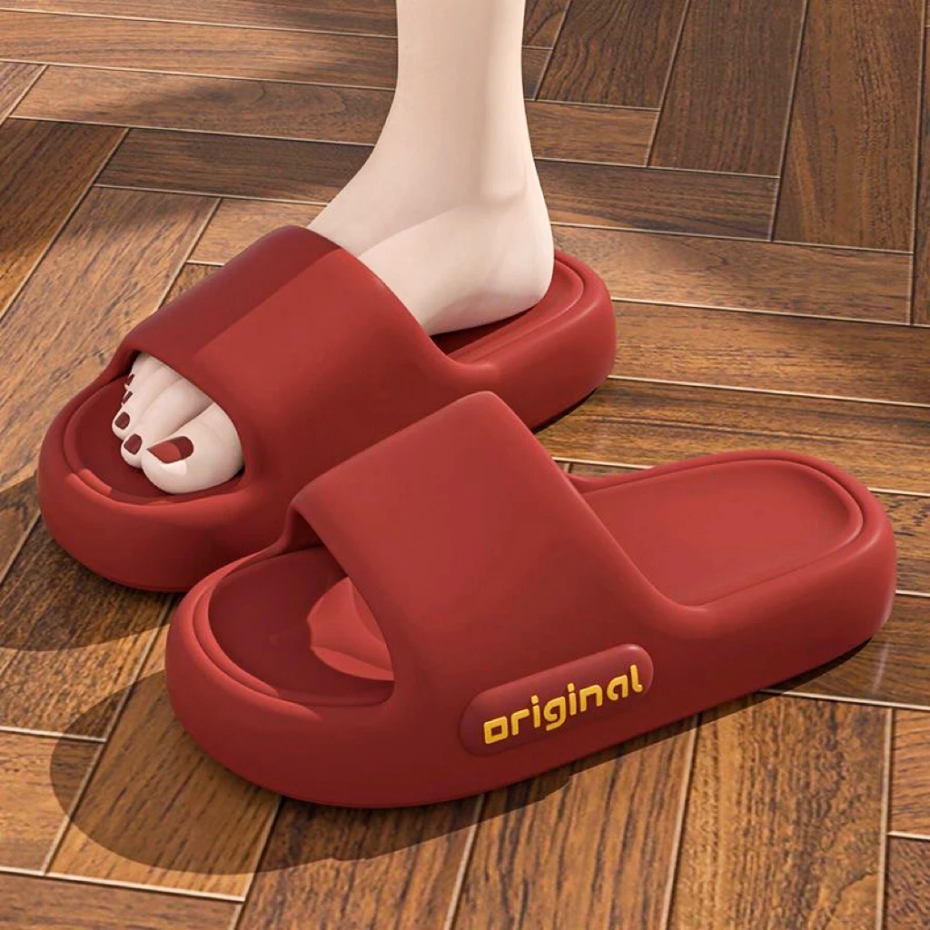 2024新款拖鞋室内家居女款软底时尚外穿厚底夏天浴室防滑情侣男士