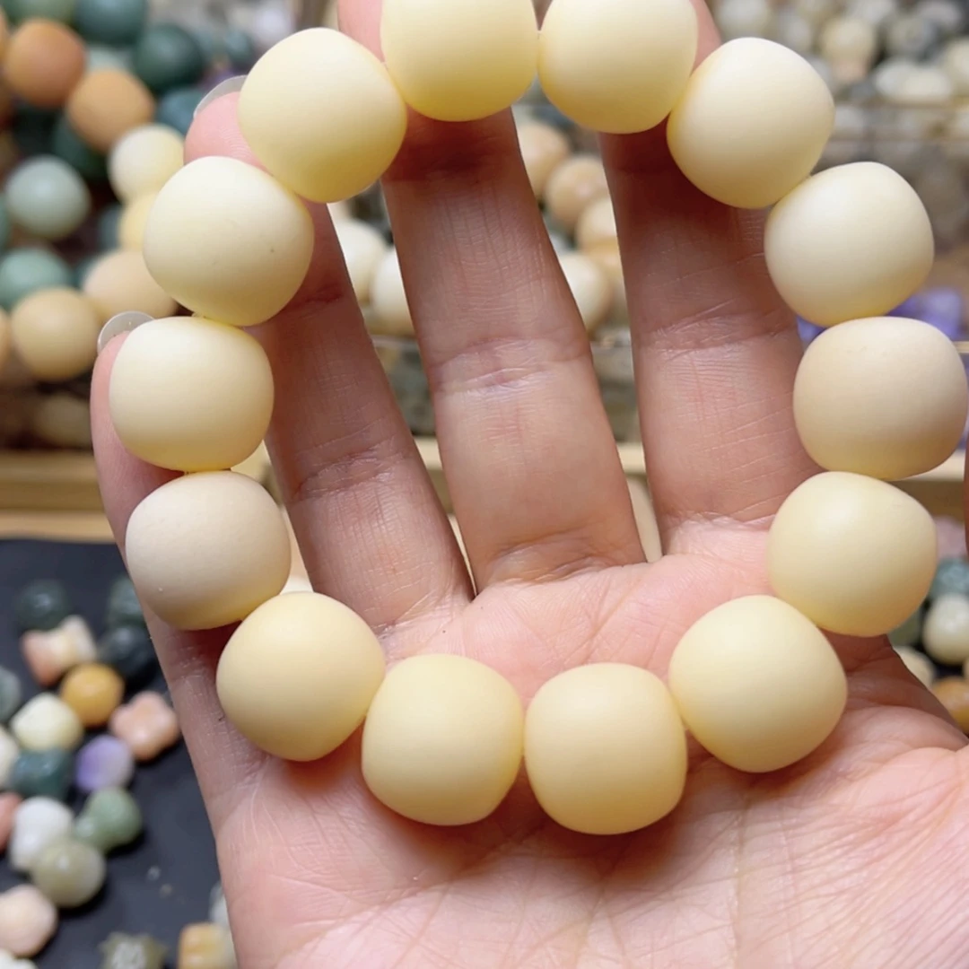 【闪购商品】菩提根/象牙果手串慵**恋半成品