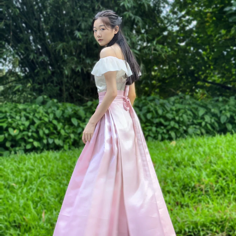 梦锦华棠原创明制汉服[凤歌鸾舞]新中式国风日常流光马面裙新款