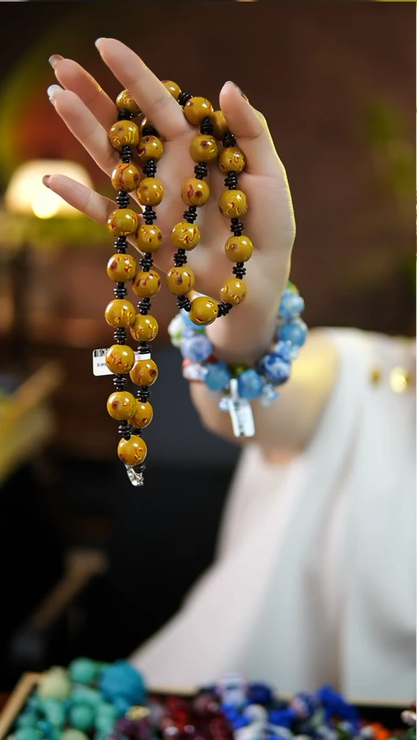 【闪购商品】琉璃颈饰122409