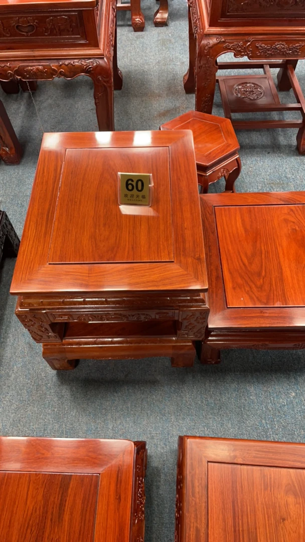 红木角几刺猬紫檀小炕几