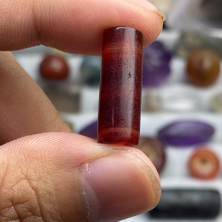 玛瑙/玉髓颈饰未镶嵌悟*