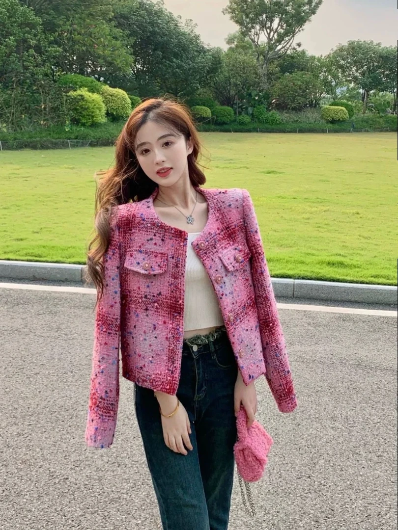 林姐姐很漂亮小香风外套13