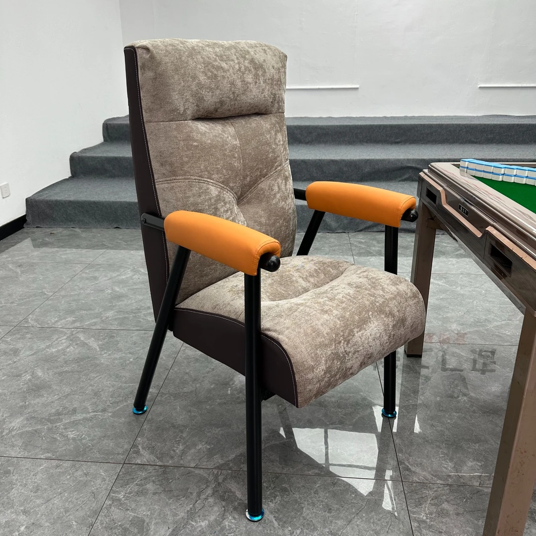 【豪华款】麻将椅子棋牌室专用打麻将舒适麻将机桌的凳子加厚雪花绒