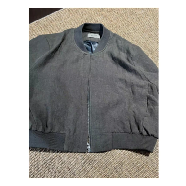 JIUJIU【冲锋少年】帅气百搭橄榄绿短款外套秋季休闲宽松上衣