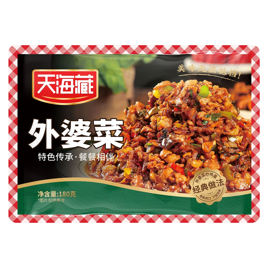 天海藏下饭外婆菜180g/袋ZB