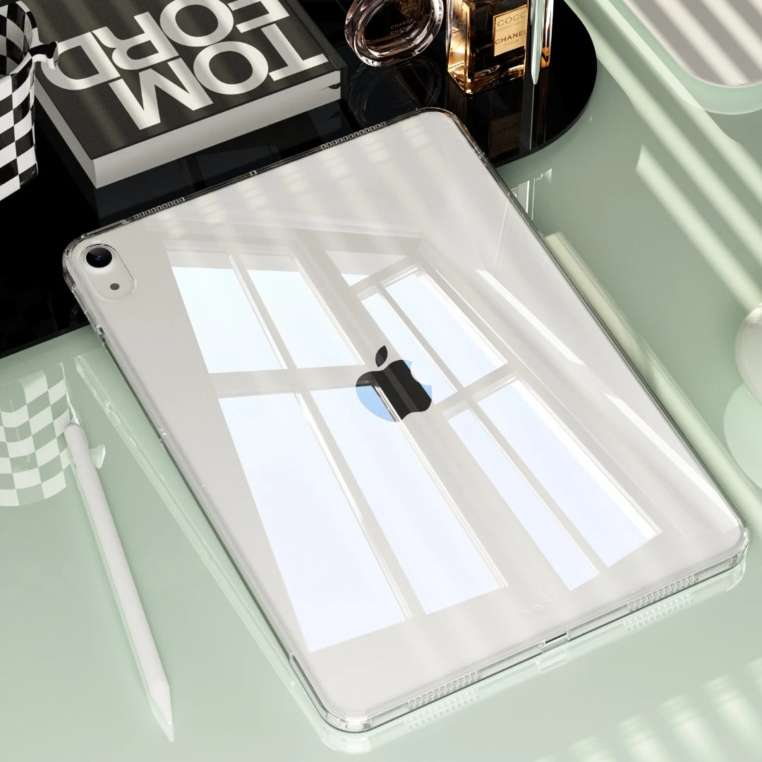 iPad11air611寸保护套透明亚克力后壳Mini7代壳硬底pro11保护壳