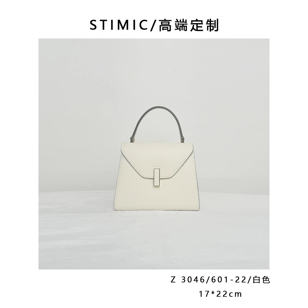 Z 3046/601-22/白色 高端订制手工蜡线女士单肩斜挎包1802