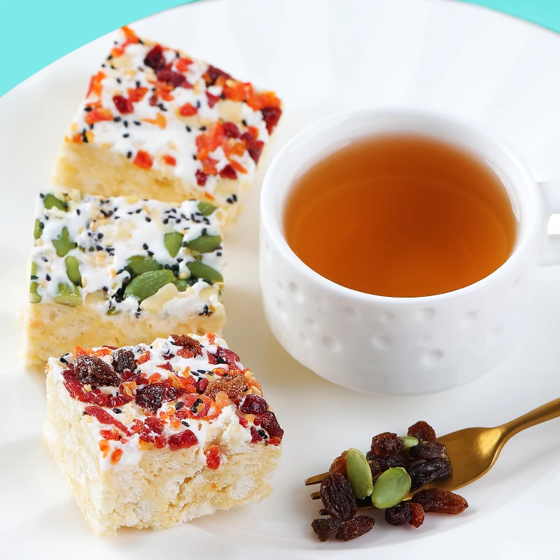 水果沙琪玛蔓越莓椰奶坚果口味饱腹代餐休闲零食早餐元气香甜浓郁