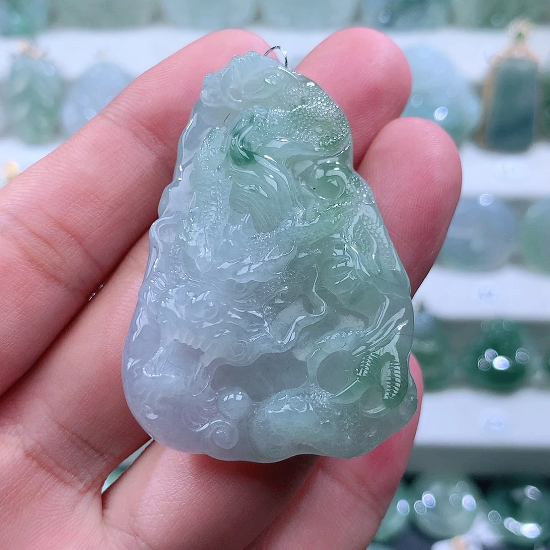 翡翠吊坠(不含链)未镶嵌