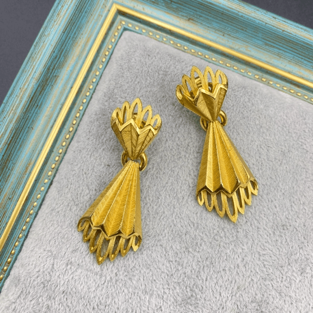 合金耳饰 LL 合集首饰复古翠东方元素耳夹