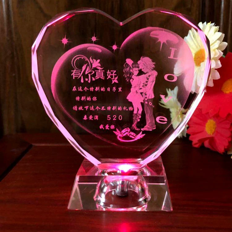 情人节礼物情侣照片发光生日礼物送女朋友老婆创意走心小礼品