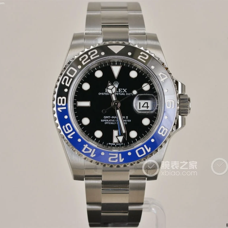 99新 Rolex/劳力士 18年全套/格林尼治型/116710/夜光刻度/40表径