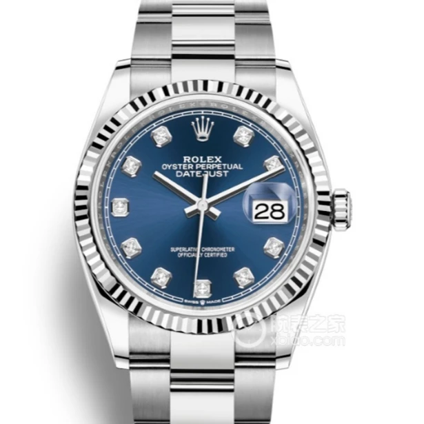99新 Rolex/劳力士 23年全套/日志/126234/蓝盘钻刻/36表径
