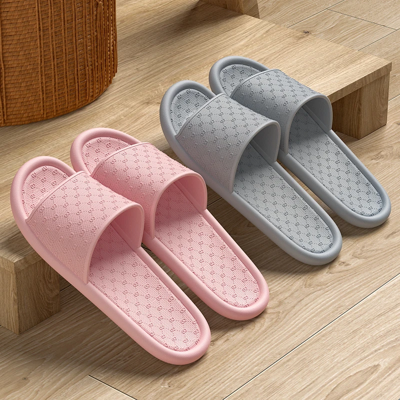 路拉迪透气轻薄拖鞋女夏浴室洗澡防滑居家软底情侣休闲凉拖男