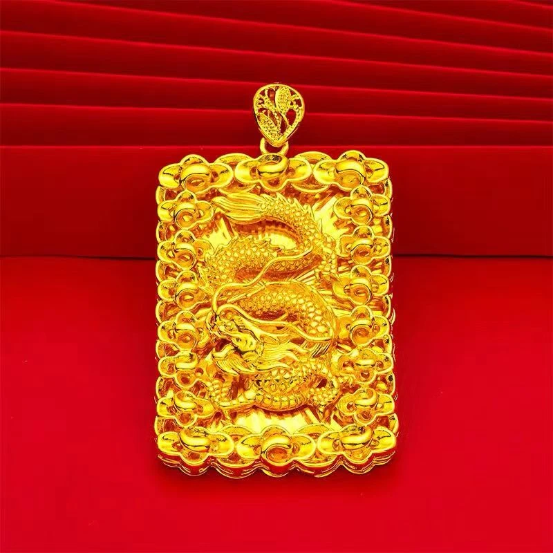 合金吊坠 （龙牌吊坠）轻奢时尚百搭经典精美个性潮流气质大气