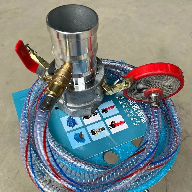 3寸（75）快速接头施肥开关（含3米钢丝管+过滤网）