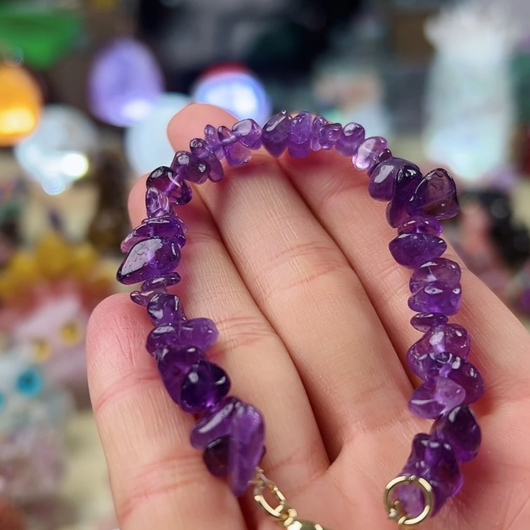【闪购商品】水晶大型摆件（非配饰）未镶嵌紫手串
