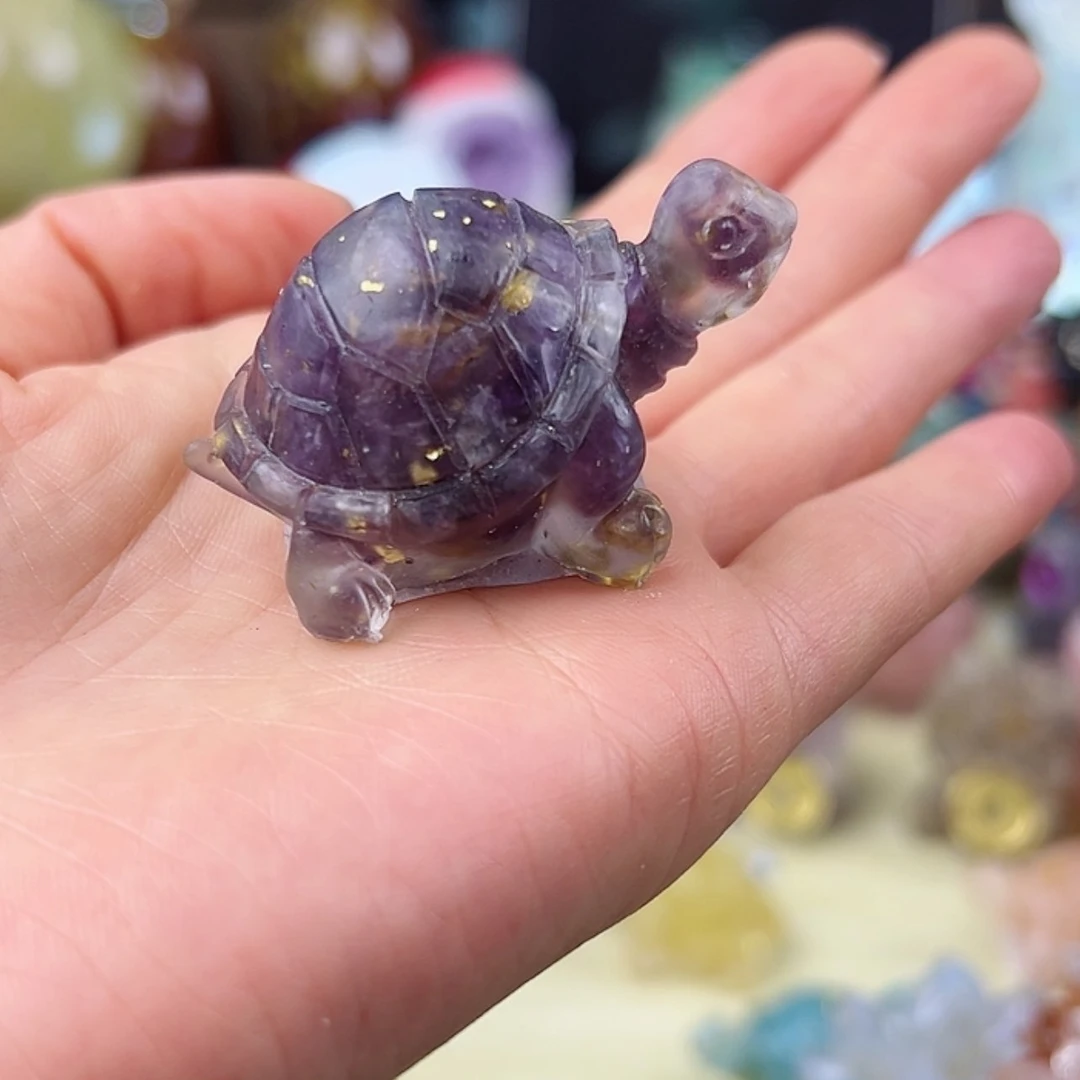 【闪购商品】紫晶大型摆件（非配饰）未镶嵌紫小龟