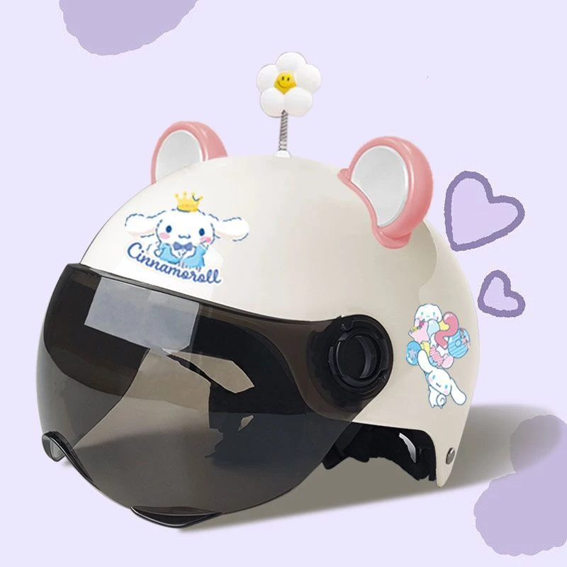 电动电瓶车头盔夏季防晒可爱四季通用男女士半盔灰韩版夏天安全帽