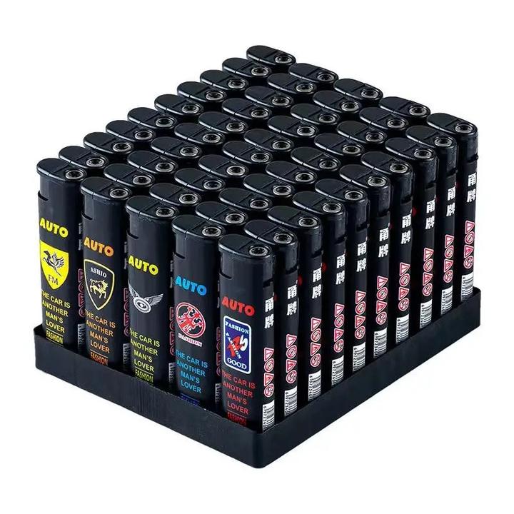 【福利款】个性包画一次性防风打火机加厚防爆商超创意点火