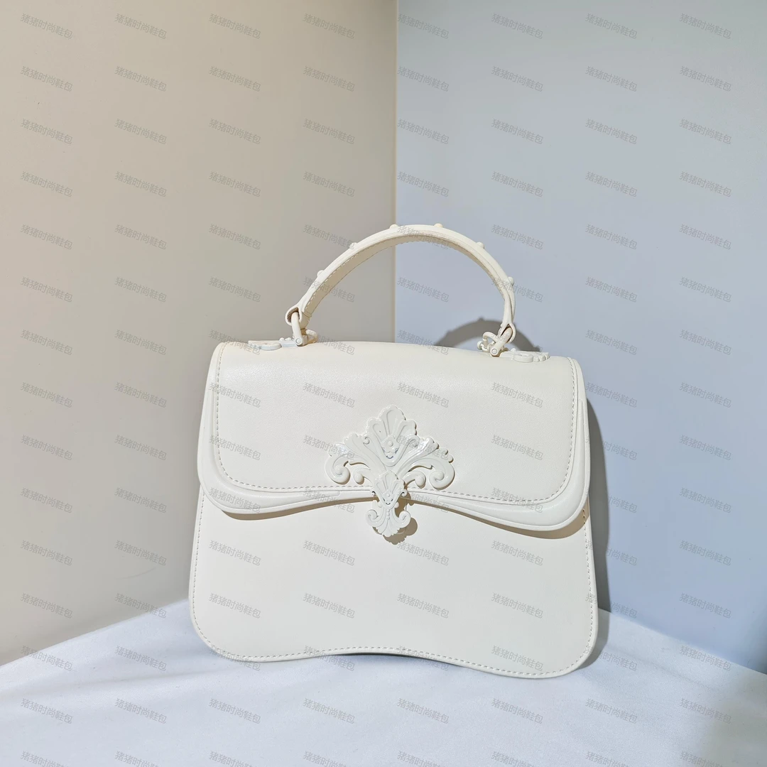 正品小CK50781687奶白色L时尚女包-CD