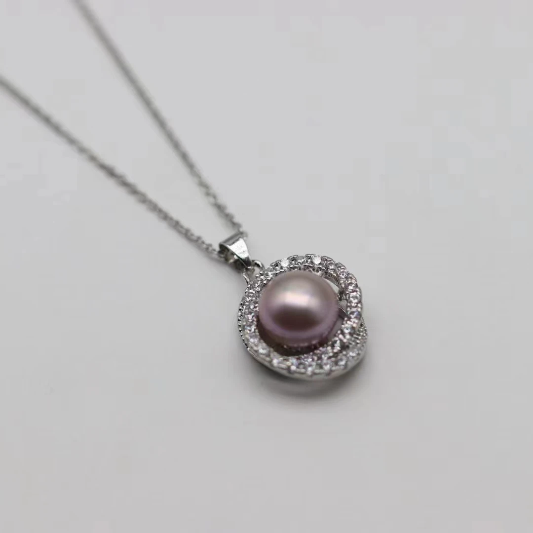 合金吊坠 【专柜同款】女王经典时尚百搭项链坠链紫色