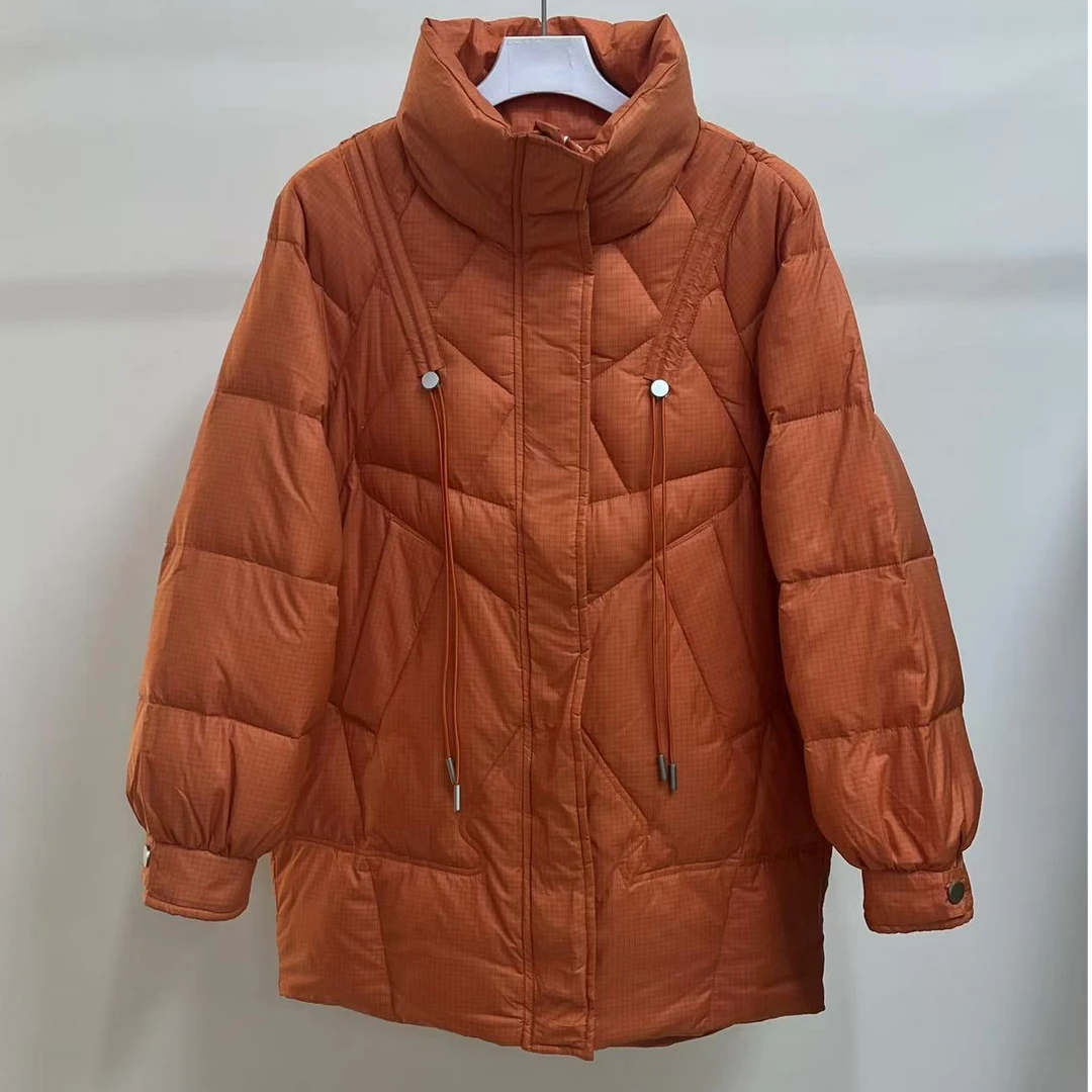 清-立领中长款羽绒服-1890