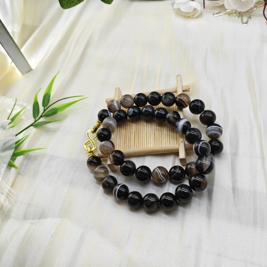 天然羊板眼玛瑙项链-Y200多样性发一