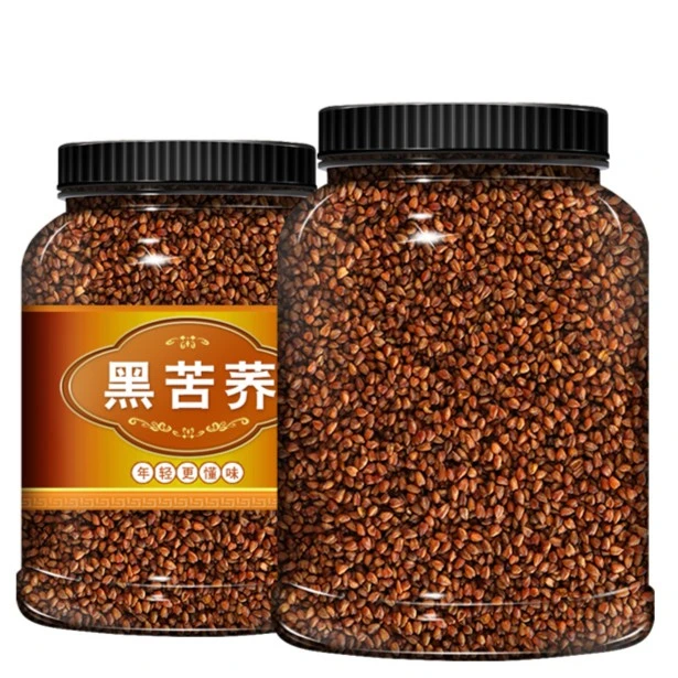 黑苦荞茶级四川大凉山苦荞茶黑荞麦茶包夏威夷果干果坚果