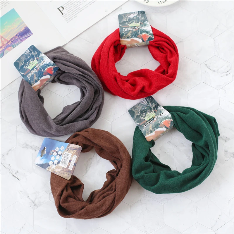 宝宝棉脖套1-8岁薄款围巾套头防风保暖围脖男童女童防寒儿童