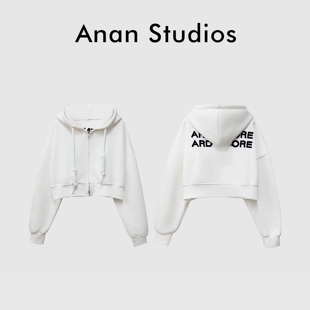 【no退no换】【简单便捷】 刺绣字母连帽开衫拉链卫衣外套 ★21603