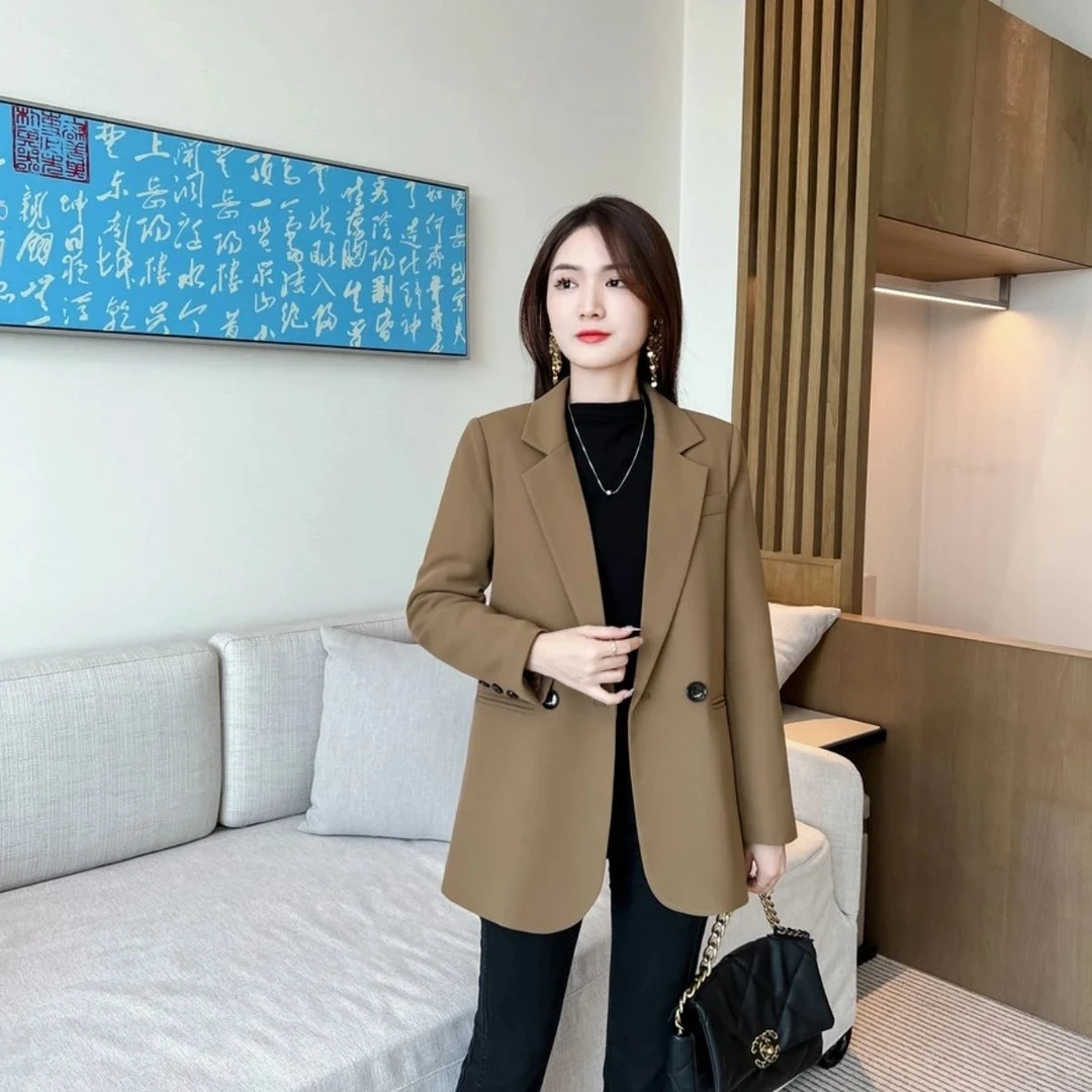 西装外套女韩版宽松百搭