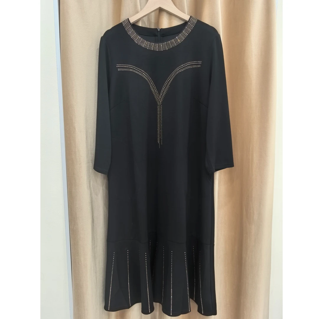 （衣长100）时尚连衣裙6016